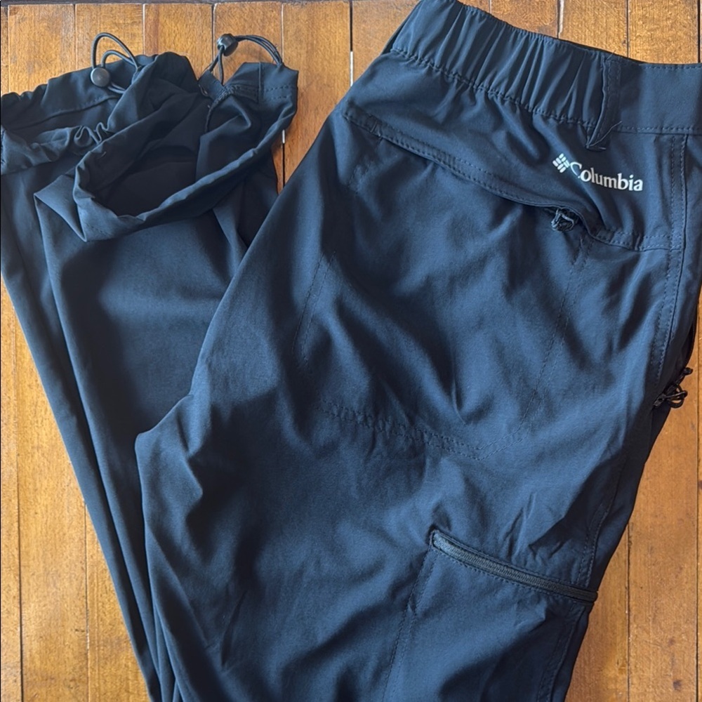 Mens Columbia Black Active Cargo Pants Size 34